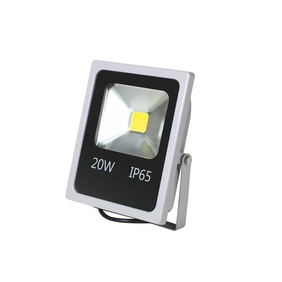 20 W időjárásálló kültéri LED reflektor zöld fénnyel - reklám táblák, kocsibejáró, üzlet-kirakat megvilágítására