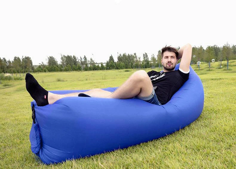 LAZY+ összecsukható, hordozható relax ágy - Lazy bag/légágy - 170x70x50cm