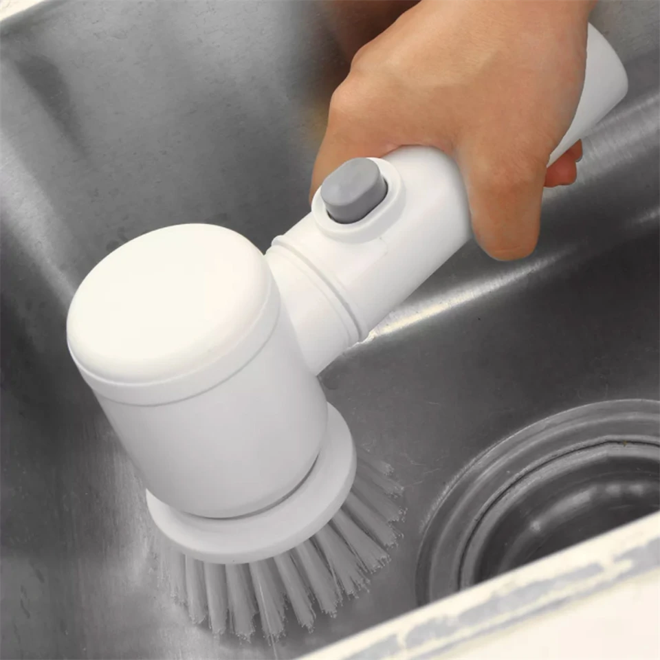 Magic Brush 5 az 1-ben elektromos tisztító kefe - 3 tisztítási móddal, 360°-os forgással
