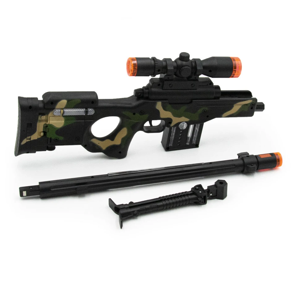 Special Shoot Gun - LED-es, villogó, élethű játék gépfegyver