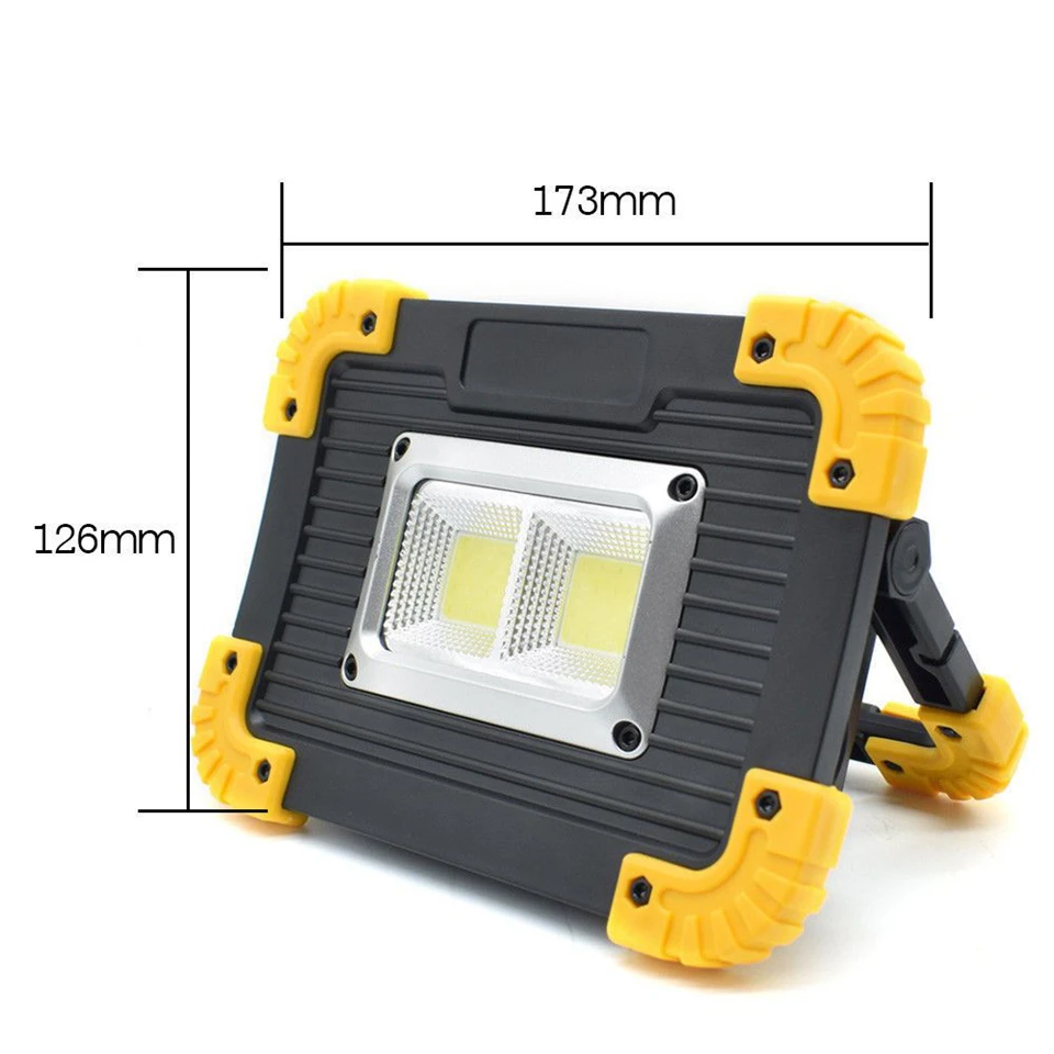 20W CBL Trial LED lámpa, akkus reflektor, munkalámpa - túrázáshoz, szereléshez, kempingezéshez