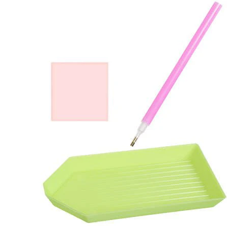 Kézműves strasszkő/gyémánt kirakó készlet sablonnal és strasszkövekkel - zebra - 20 x 20 cm