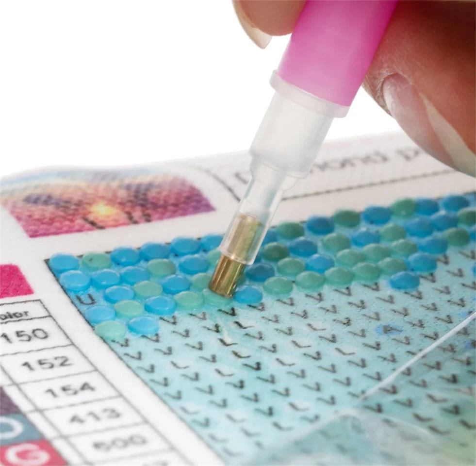 Kézműves strasszkő/gyémánt kirakó készlet sablonnal és strasszkövekkel - zebra - 20 x 20 cm