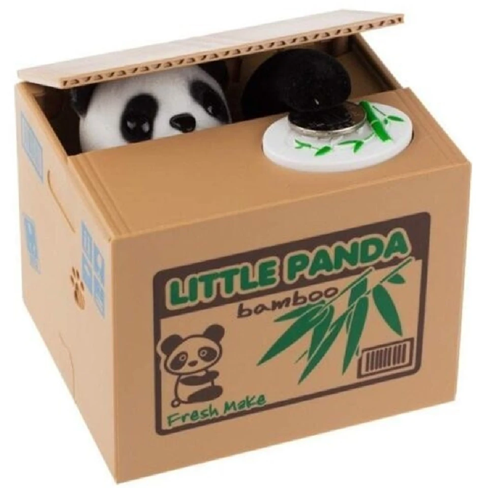 Stílusos és szórakoztató panda persely gyermekeknek - spórolás játékosan