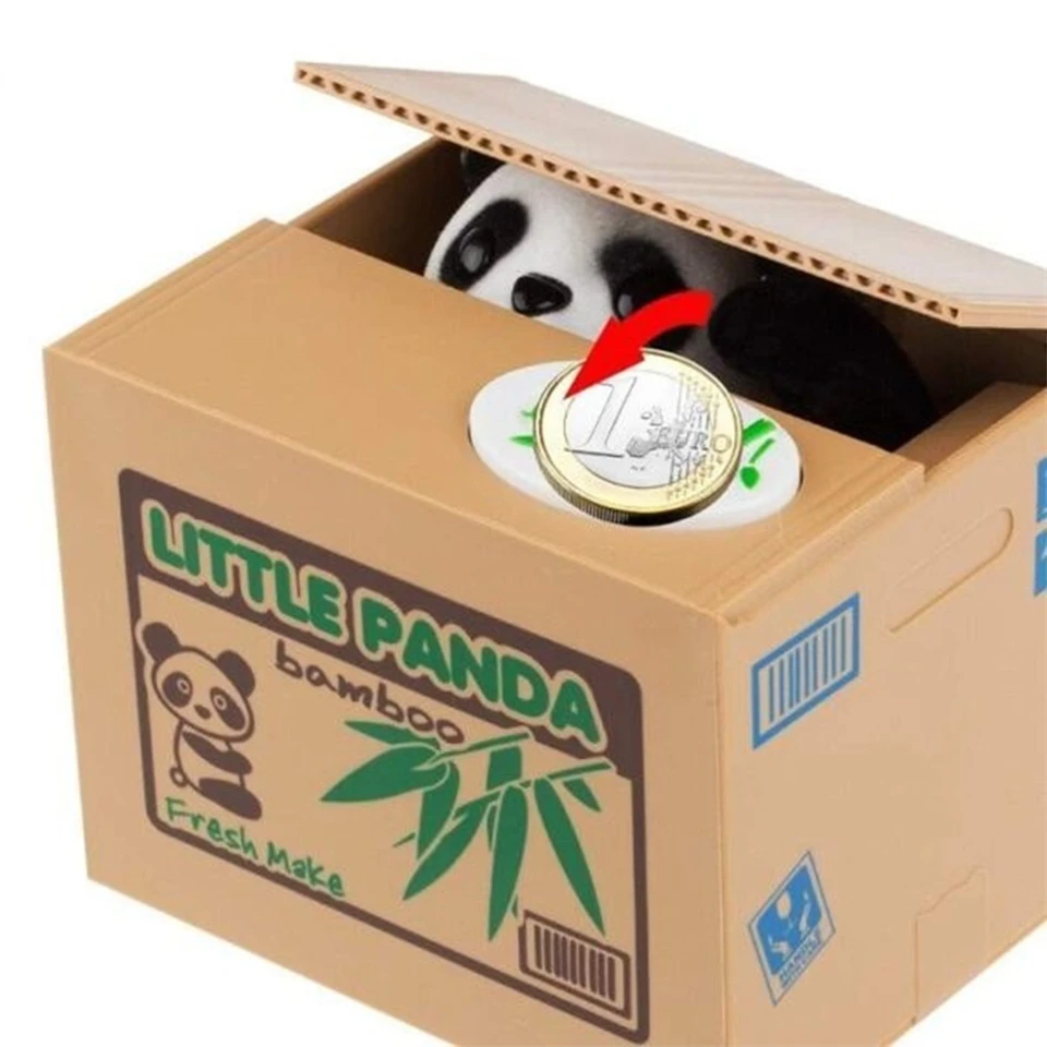Stílusos és szórakoztató panda persely gyermekeknek - spórolás játékosan