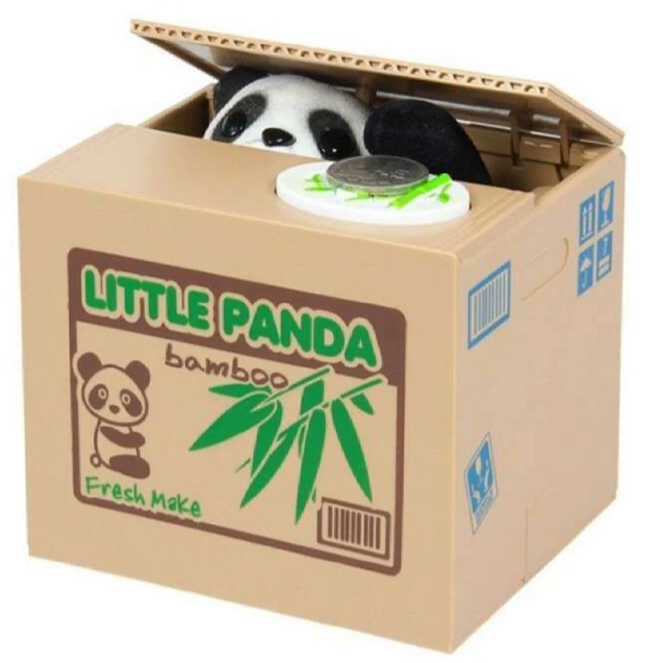 Stílusos és szórakoztató panda persely gyermekeknek - spórolás játékosan