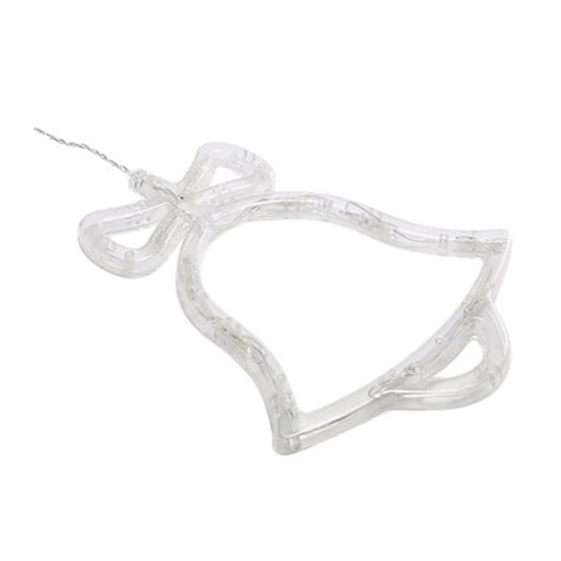 Hidegfehér fényfüzér karácsonyi mintákkal kül- és beltérre - 2,5 x 0,95 m