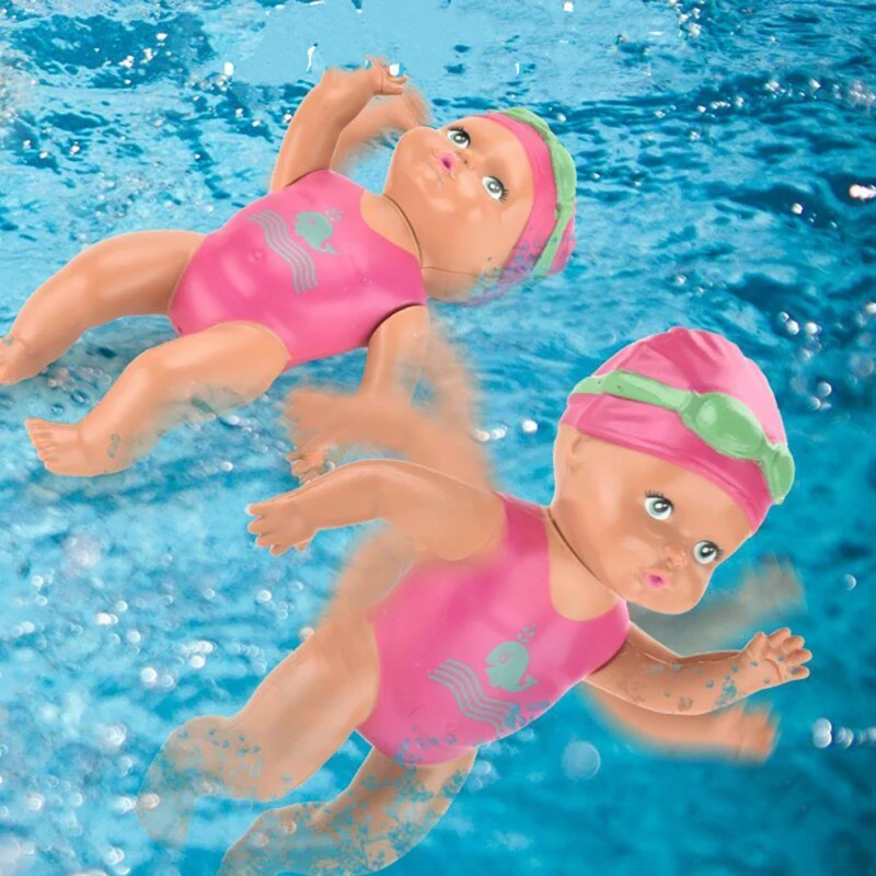 Mini Water Baby - felhúzható úszó játékbaba