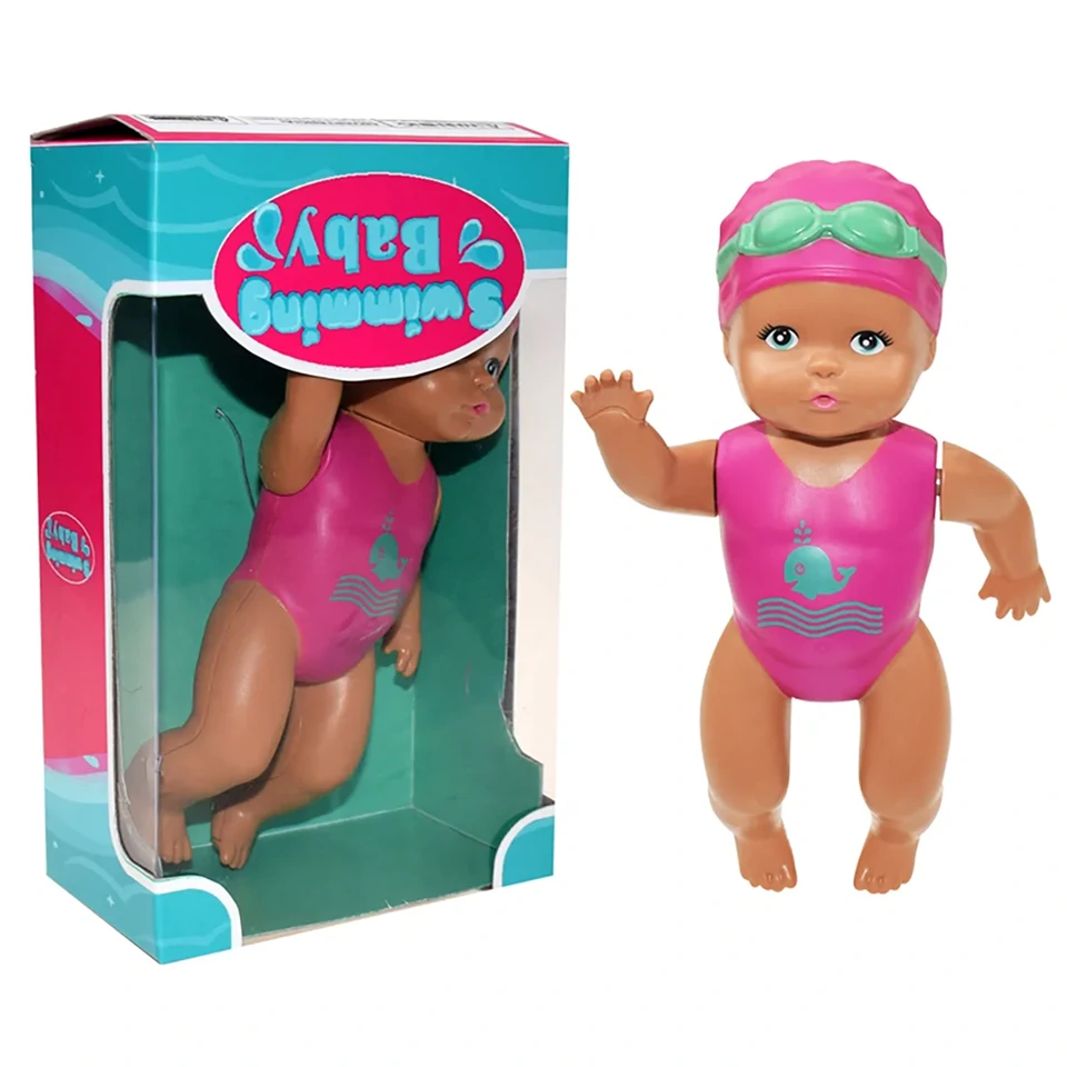 Mini Water Baby - felhúzható úszó játékbaba
