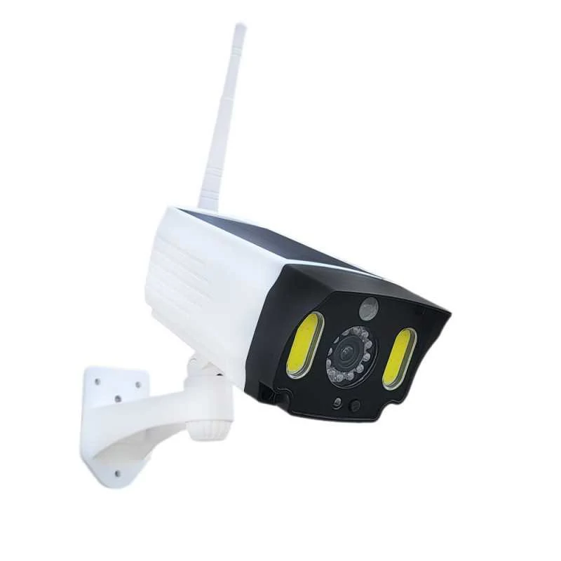 T-28 napelemes, mozgásérzékelős álkamera LED reflektorral, időjárásálló kivitelben - MSK