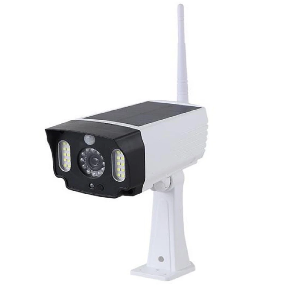 T-28 napelemes, mozgásérzékelős álkamera LED reflektorral, időjárásálló kivitelben - MSK