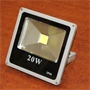 20 W időjárásálló kültéri LED reflektor zöld fénnyel - reklám táblák, kocsibejáró, üzlet-kirakat megvilágítására