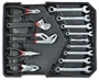 187 darabos szerszámkészlet stabil bőröndben ezermestereknek